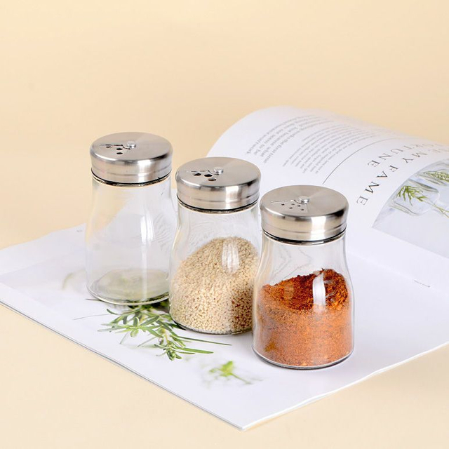 Straight Salt And Pepper Glass Bottle YD-SPB-006