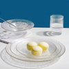 Phnom Penh Glass Plate YD-GLSP-004