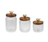 Crown Jewelry High Borosilicate Glass Storage Jar YD-STJ-097