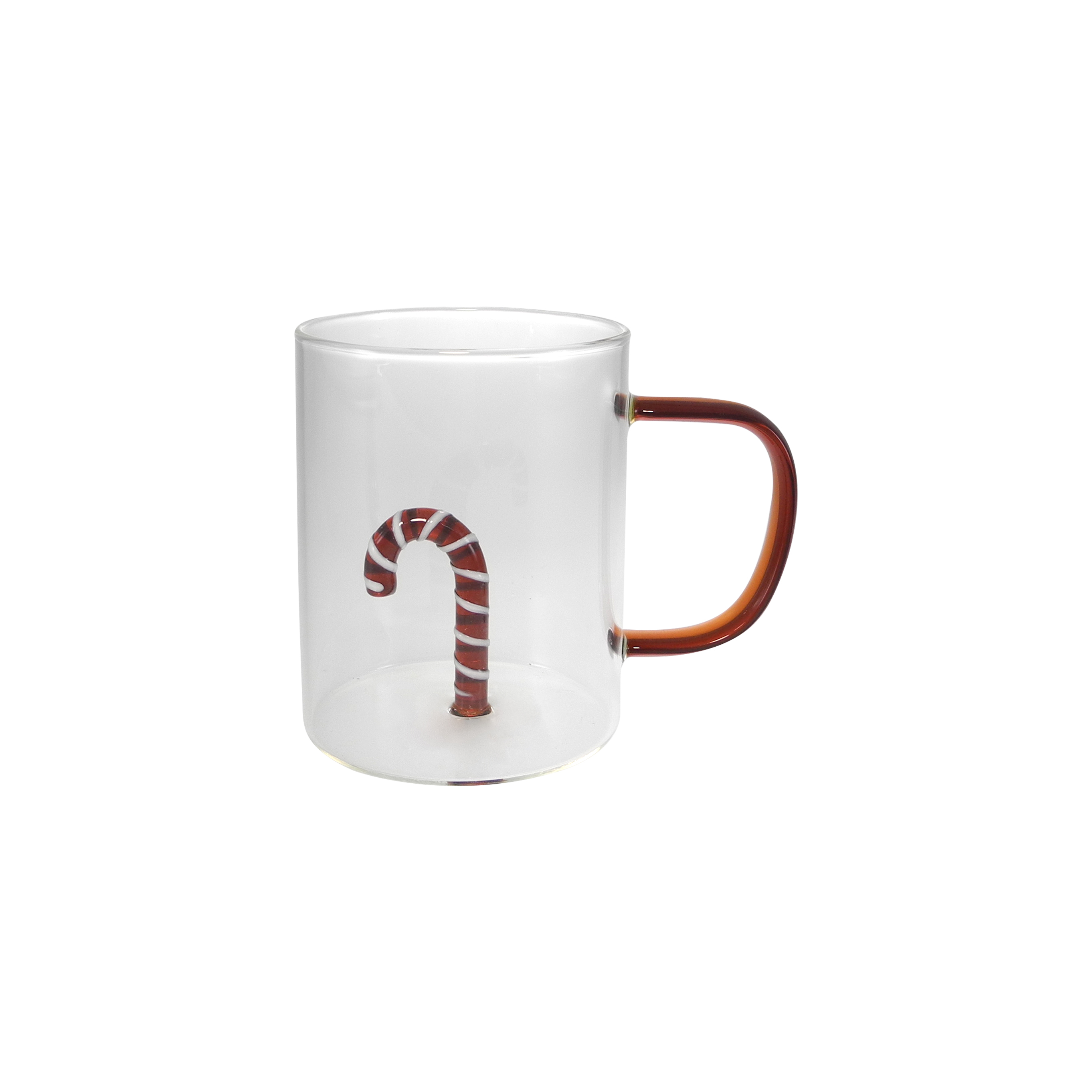 Internal Cute Decorative Cylindrical High-boron-silica Glass Cup YD-CPU-098