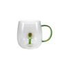 Glass Cup with Handle Made of High Borosilicate Glass YD-CPU-096