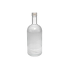 Vertical Striped Relief Glass Bottle YD-BOT-028