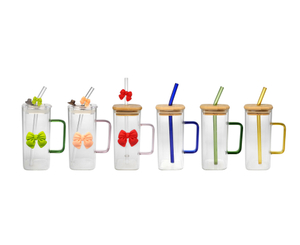 External Clip-on Straw Glass with High Borosilicate Glass YD-CPU-120