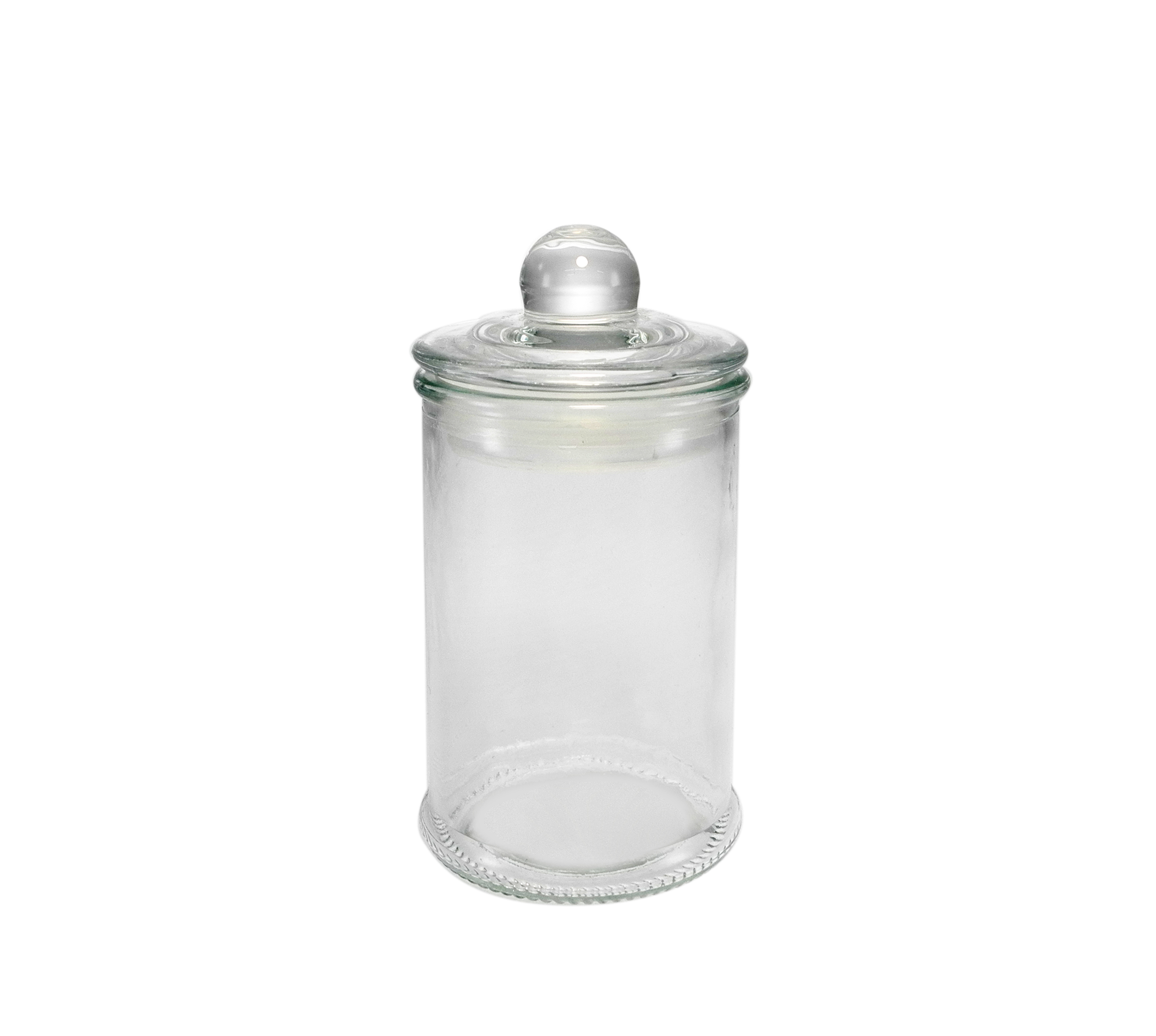 Transparent Cover Lid of High Borosilicate Glass Storage Jar YD-STJ-152