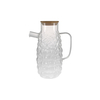 Relief-patterned High Borosilicate Glass Kettle YD-KEL-004