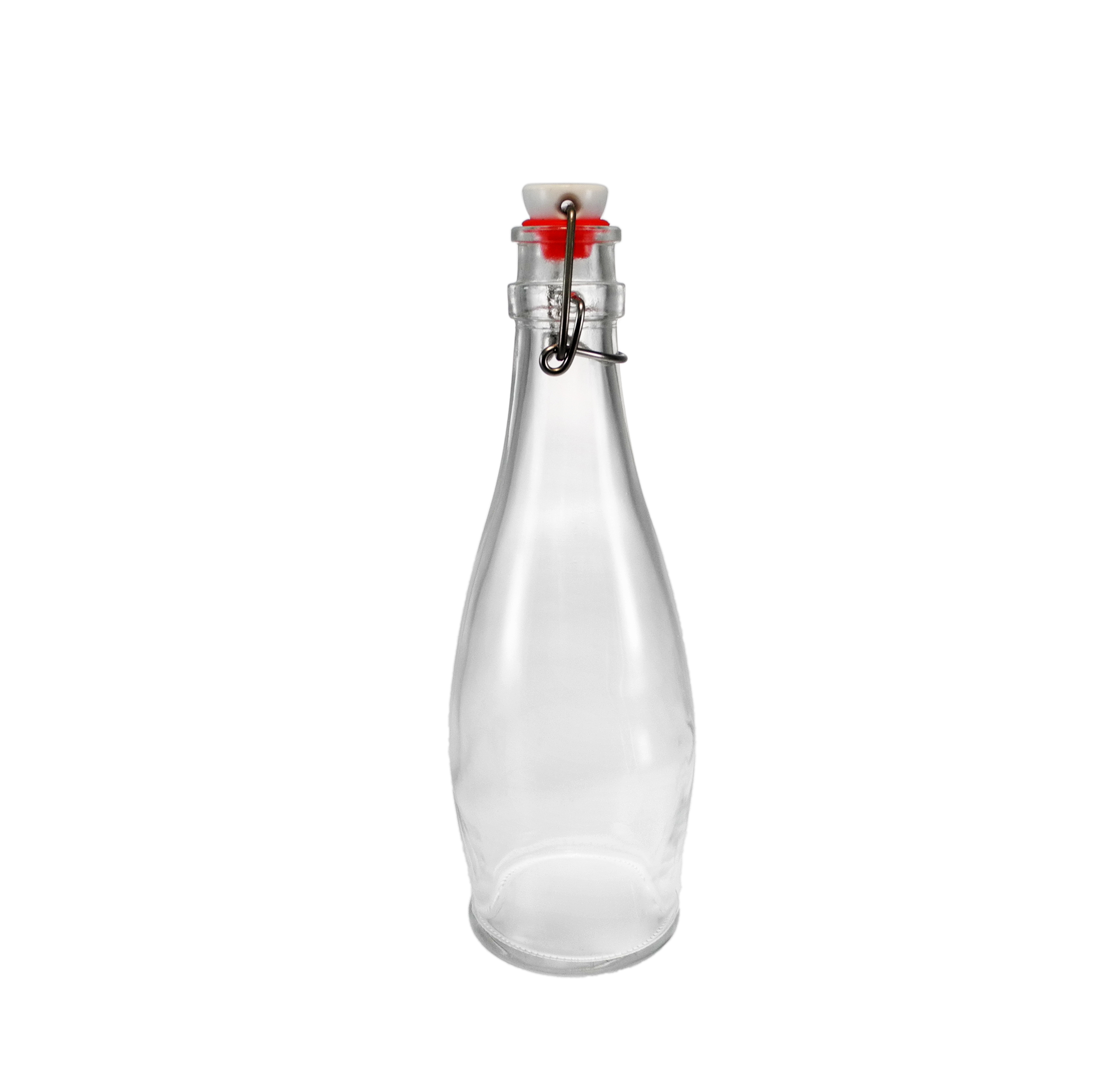 Transparent Glossy Flat-etched Glass Stopper Bottle YD-BOT-039
