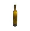Cylindrical Glass Wine Bottle with Embossed Design YD-BOW-008