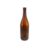 Round Cylindrical Glass Wine Bottle with A Closed Shoulder Section YD-BOW-010