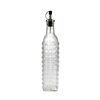 Relief Transparent Glass Balsamic Vinegar Bottle YD-VOB-040