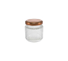 Brown Stainless Steel Lid with Dot Embossing, High Borosilicate Glass Storage Tank YD-STJ-178