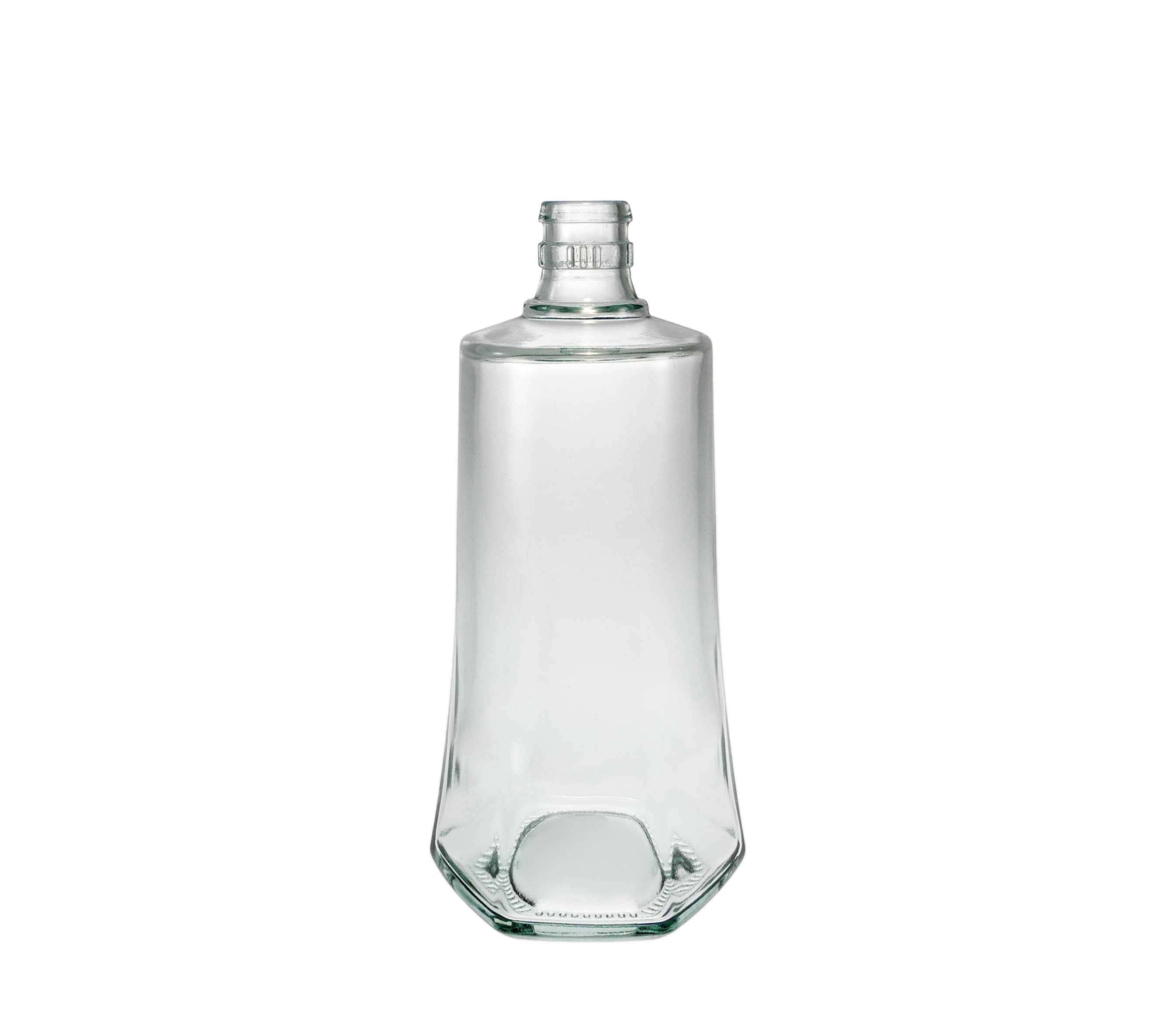 Transparent Glass Wine Bottle YD-BOW-017