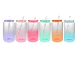 Colored Straw Glass Cup YD-CUP-148