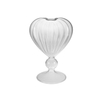Heart-shaped Special-shaped Cup Holder with High Borosilicate Glass Cup YD-CPU-132