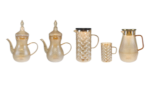 Classical Style Borosilicate Glass Kettle YD-KEL-006