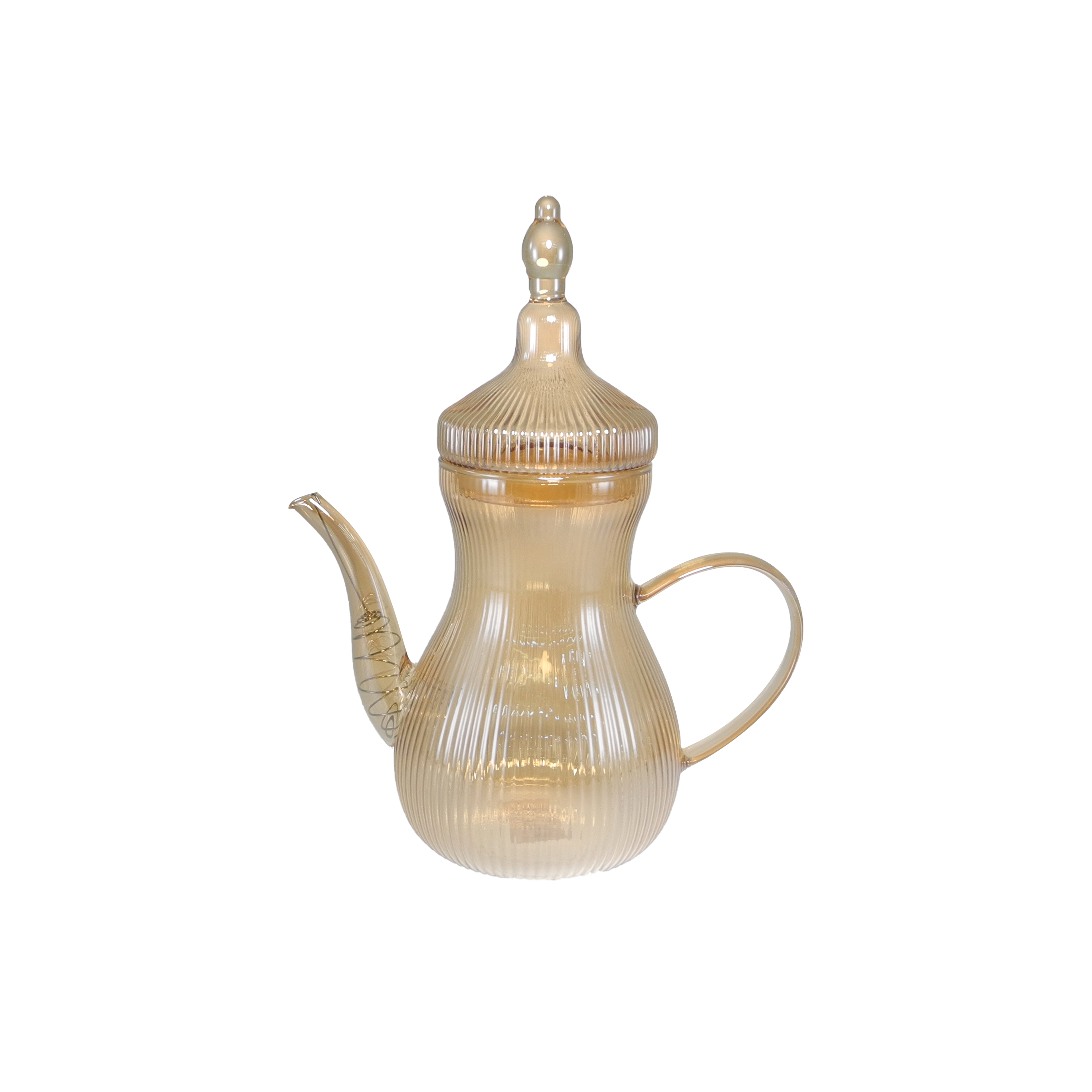 Classical Style Borosilicate Glass Kettle YD-KEL-006