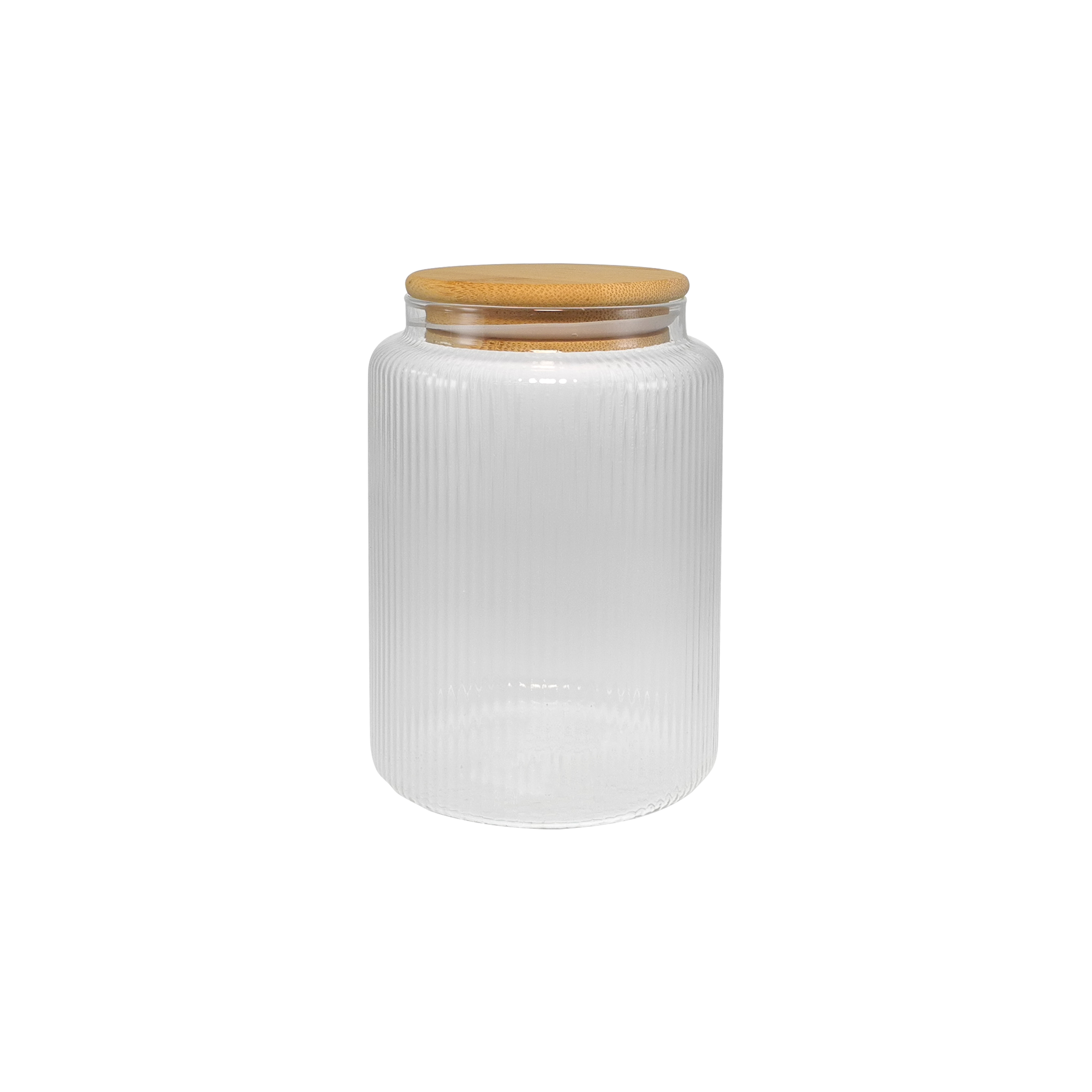 Wooden Lid for High Borosilicate Glass Storage Jar YD-STJ-078