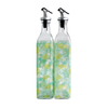 Green Floral Paper Oil Bottle YD-OVB-024