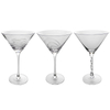 Transparent Triangular Cocktail Glass YD-PTC-049