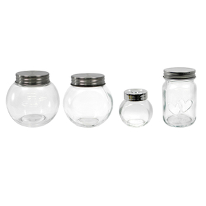 Spherical Glass Storage Jar YD-STJ-062