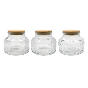 Exposed Material Texture Storage Jar YD-STJ-064