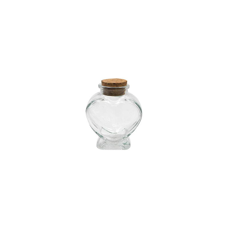 Wooden Stopper Glass Storage Jar YD-STJ-064