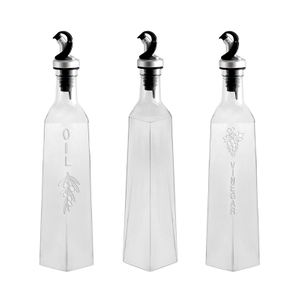 Polygonal Glass Oil Bottle YD-OVB-019