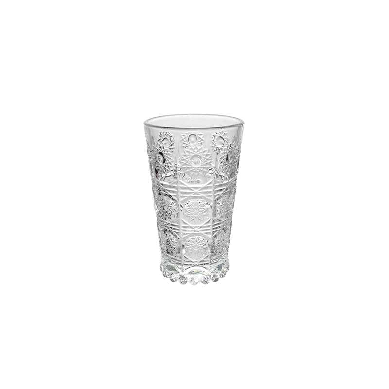 Embossed Pattern Glass Kettle Combination YD-CUP-049