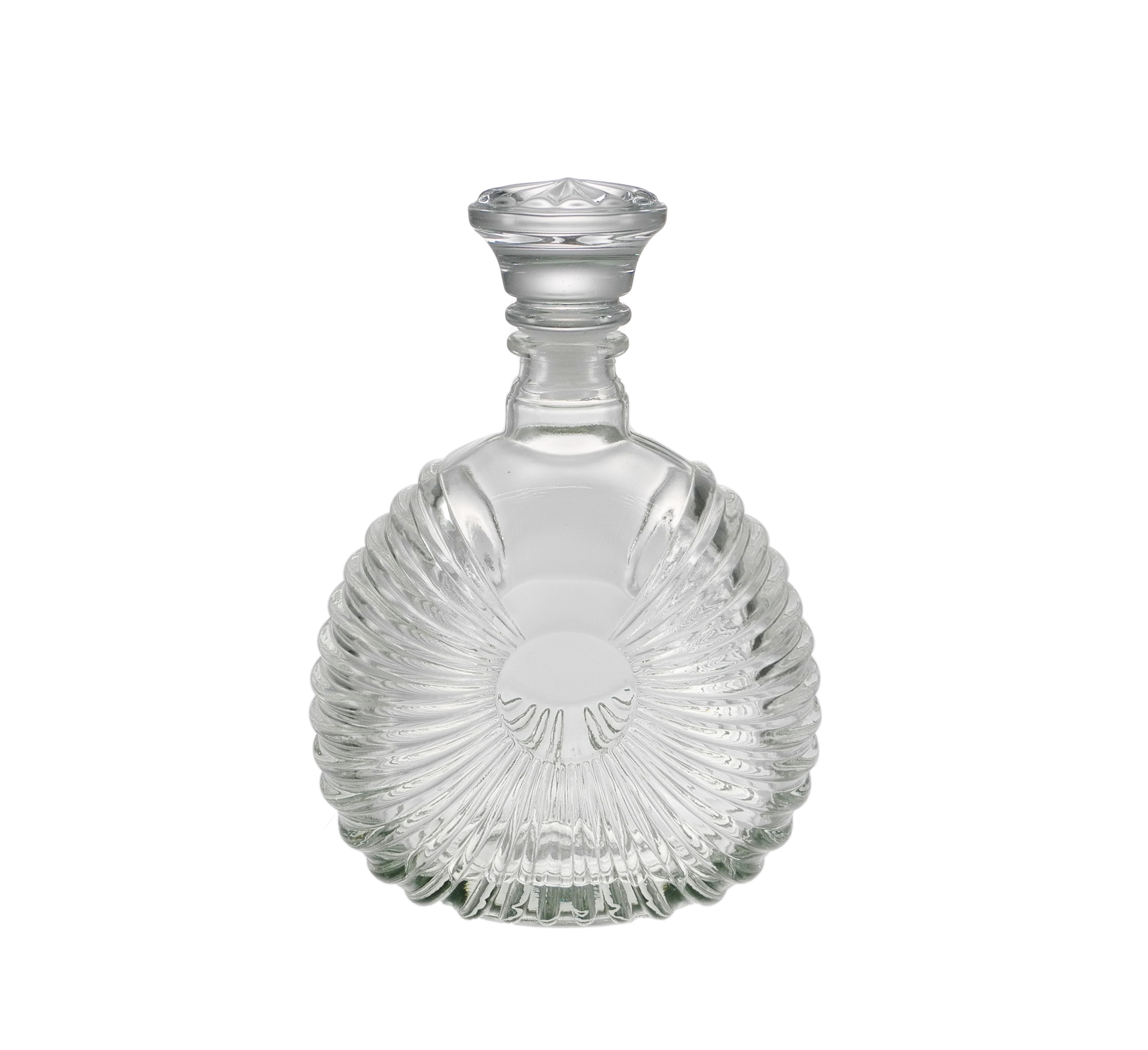 Relief-patterned Glass Wine Bottle YD-BOW-001