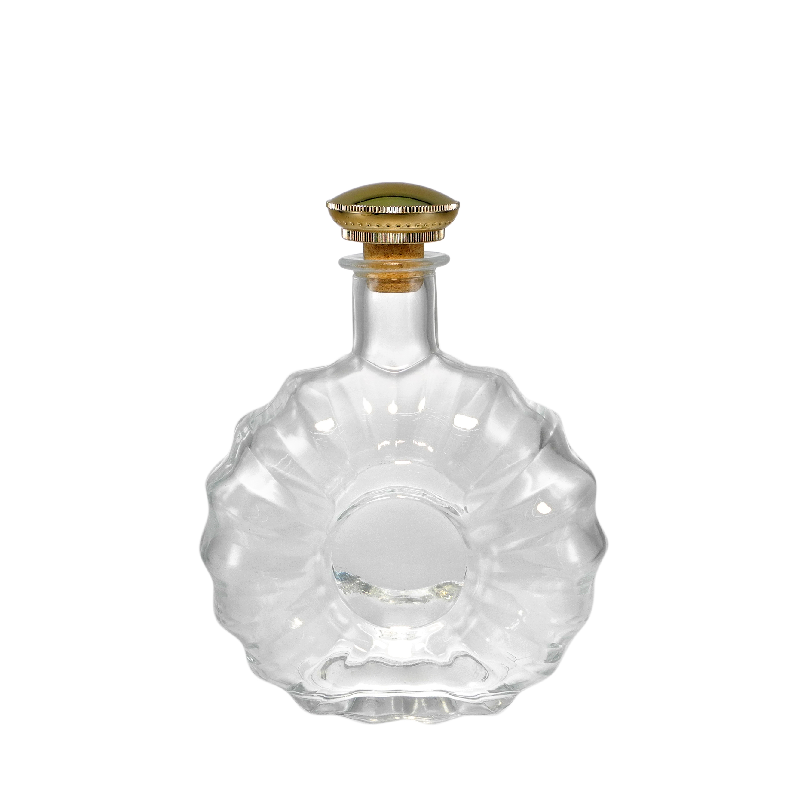 Stainless Steel Lid Glass Bottle YD-BOW-002