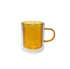 Colorful Double-layer High-boron-silica Glass Water Cup YD-CPU-106
