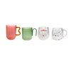 Special-shaped Handle High Borosilicate Glass Cup YD-CPU-110