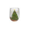 Christmas Tree Double-tiered Borosilicate Glass Cups YD-CPU-103