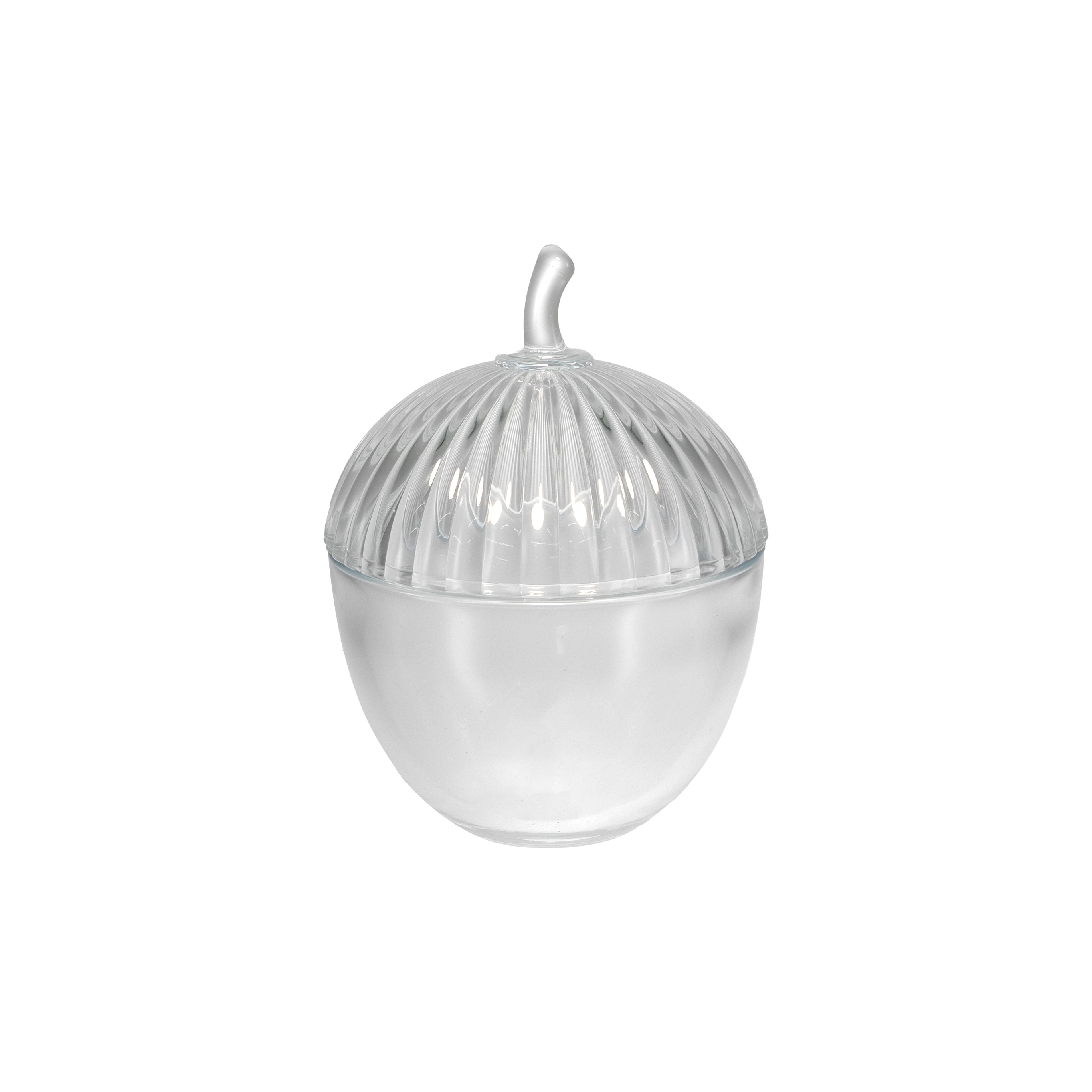 Vertical Striped Glass Cover for High Borosilicate Glass Storage Tank YD-STJ-167