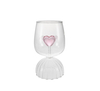 Internal Heart-shaped Decorative Glass Cup Made of High Borosilicate Glass YD-CPU-127