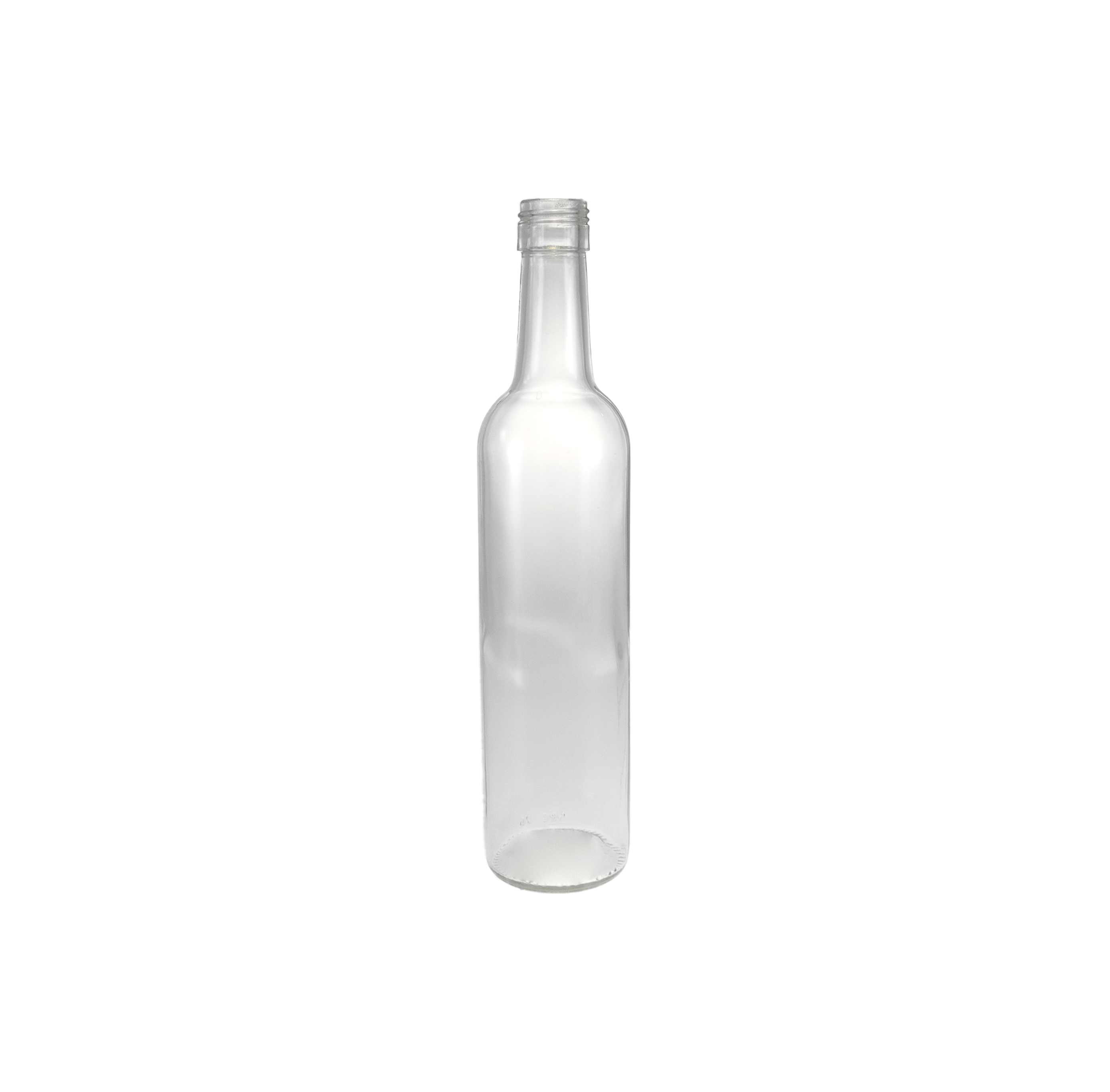 Transparent Non-relief Glass Wine Bottle YD-OW-013