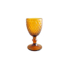 Yellow Diamond Pattern Glass Set YD-CUP-063